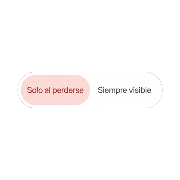 Control de privacidad